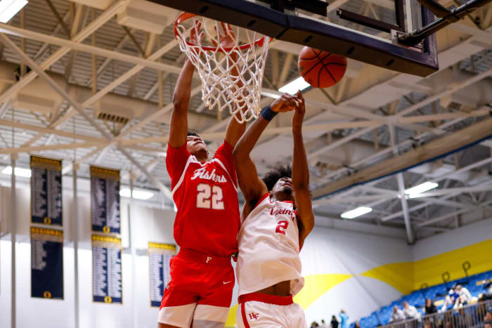 Fishers Indiana Homewood-Flossmoor Illinois boys basketball February 3 2024 Nate Latsch 25842